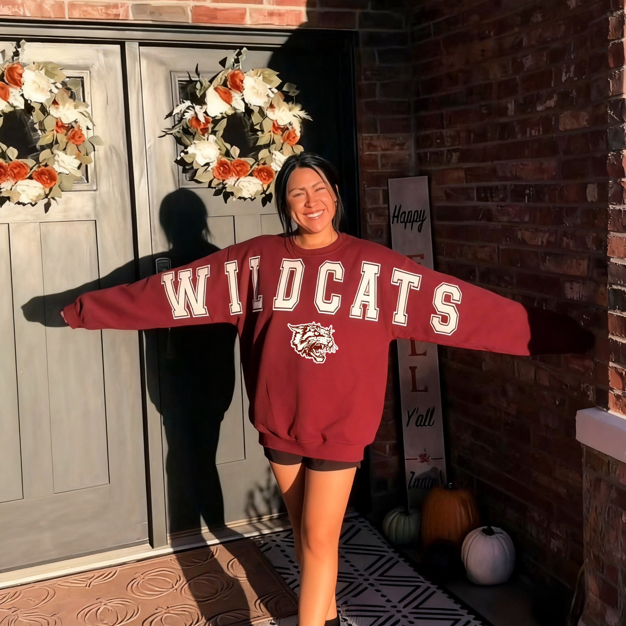StitchDesignUS Custom Fan Sweatshirt | Game Commemorative Sweatshirt,Hoodie | Gifts for Sports Mom