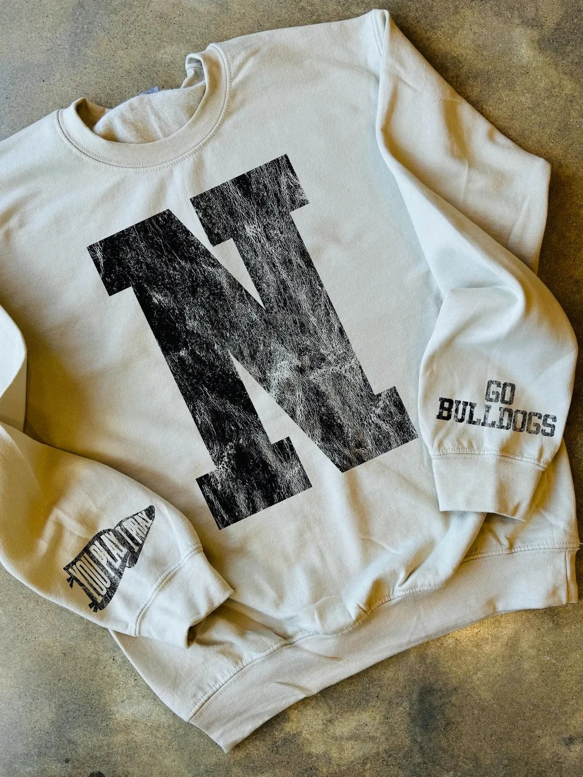 StitchDesignUS Custom #1 Fan Sweatshirt - Fan Game Day Commemorative Gifts